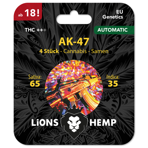 Cannabis Samen AK-47 autoflowering Verpackung front
