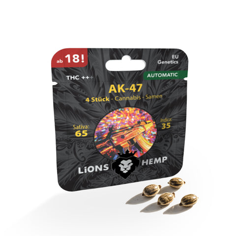 Cannabis Samen AK-47 autoflowering Verpackung front