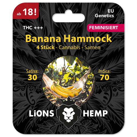 Cannabis Samen Banana Hammock feminisiert Verpackung front