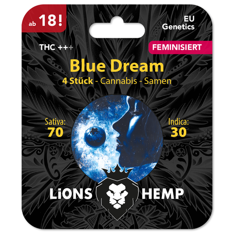 Cannabis Samen Blue Dream feminisiert Verpackung front