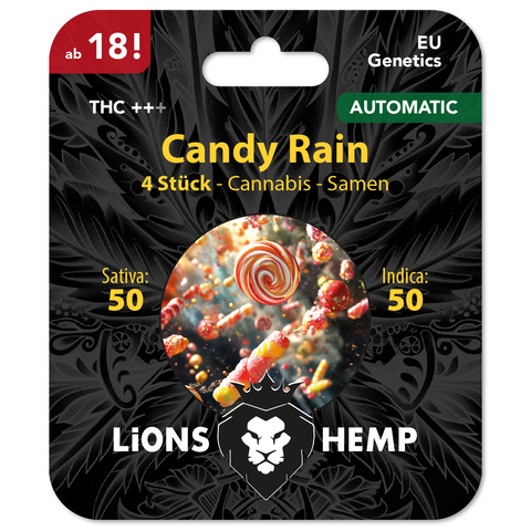 Cannabis Samen Candy Rain autoflowering Verpackung front