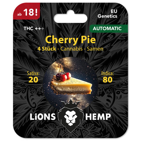 Cannabis Samen Cherry Pie autoflowering Verpackung front