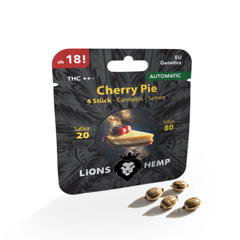 Cannabis Samen Cherry Pie autoflowering Verpackung front