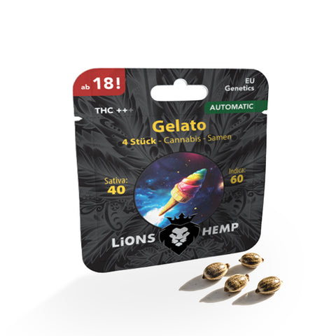 Cannabis Samen Gelato autoflowering Verpackung front