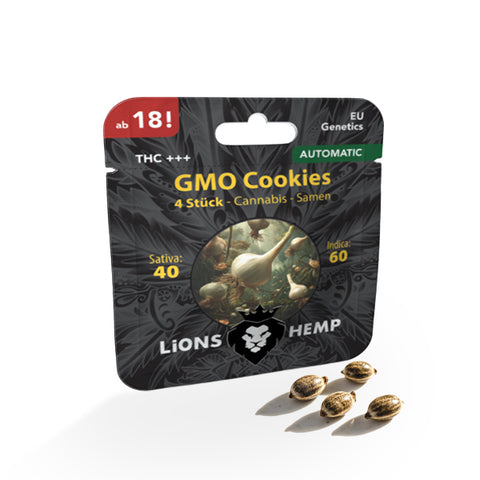 Cannabis Samen GMO Cookies autoflowering Verpackung front