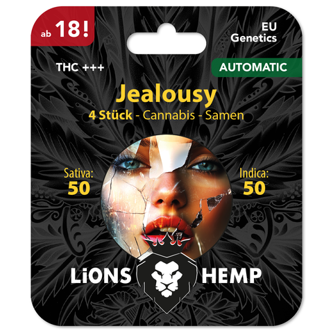 Cannabis Samen Jealousy autoflowering Verpackung front