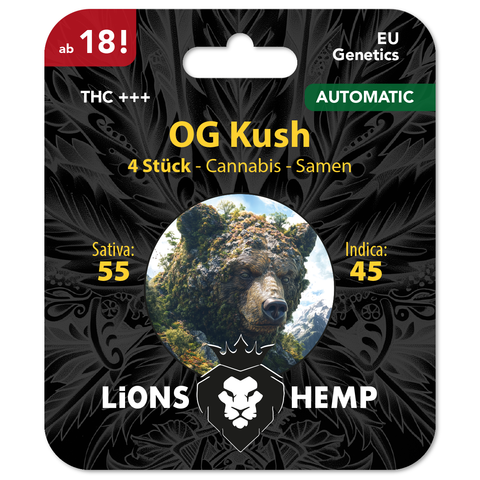 Cannabis Samen OG Kush autoflowering Verpackung front