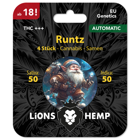 Cannabis Samen Runtz autoflowering Verpackung front